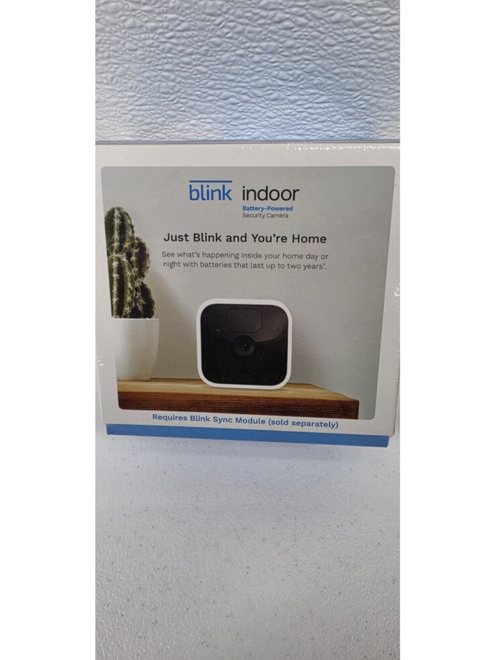 Blink Indoor Battery Powered Security Camera Add-On 1080p HD New Sealed